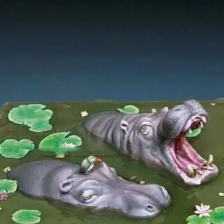 1/35 Набор для моделирования из смолы фигурка гиппотама|Наборы сборки моделей| |