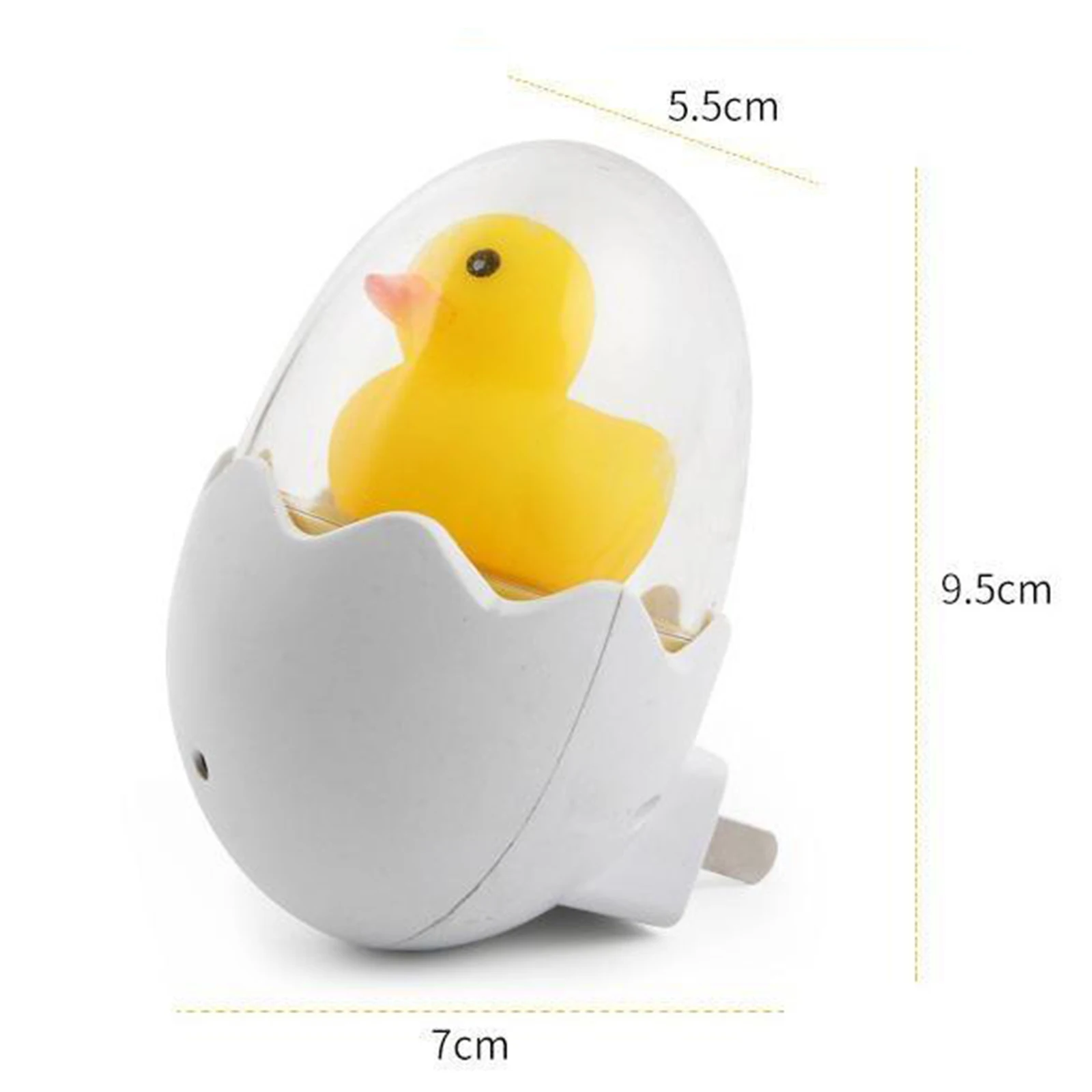 

Mini Yellow Duck LED Night Light Smart Sensor Lamp Bedroom Bedside Kid