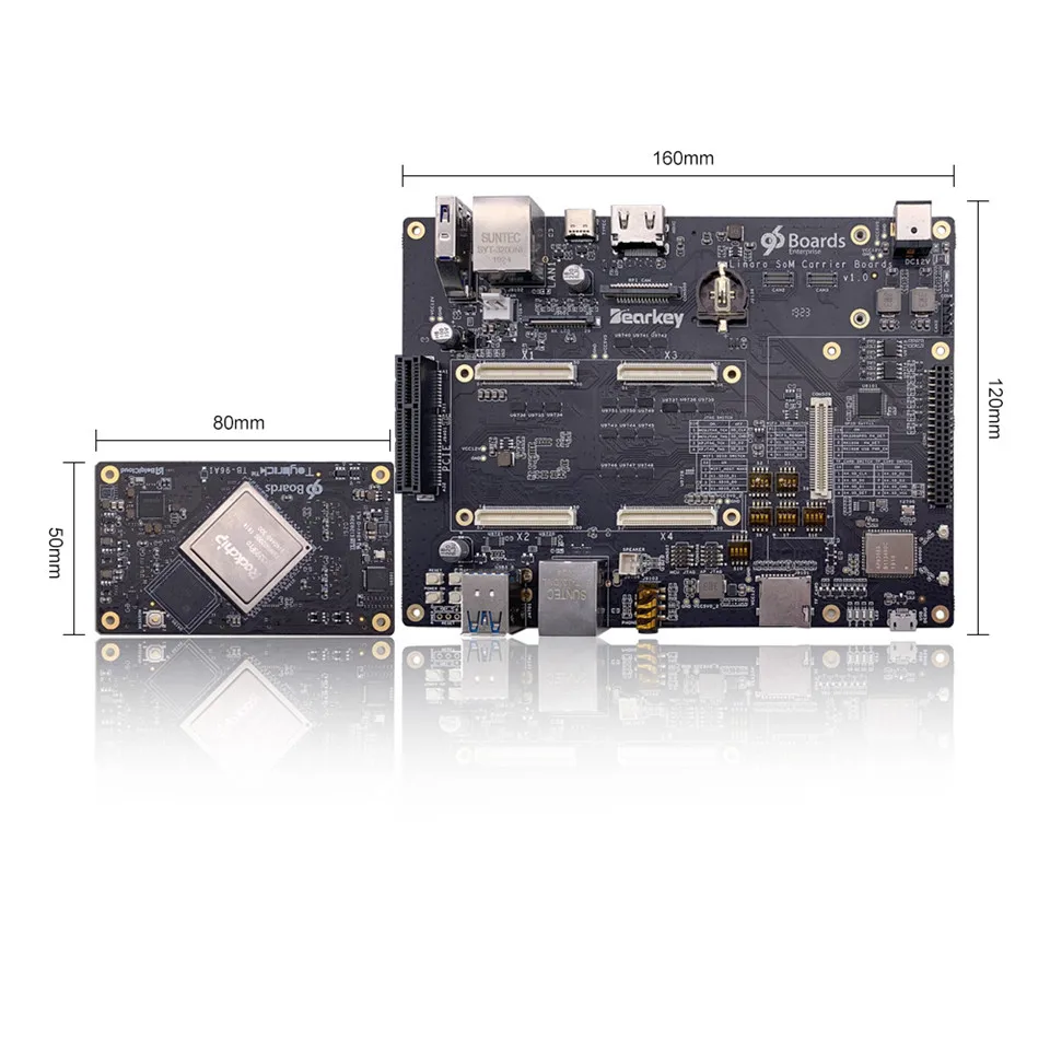 Набор ИИ разработчика Rockchip RK3399Pro 96 плат TB 96AI для обнаружения объектов