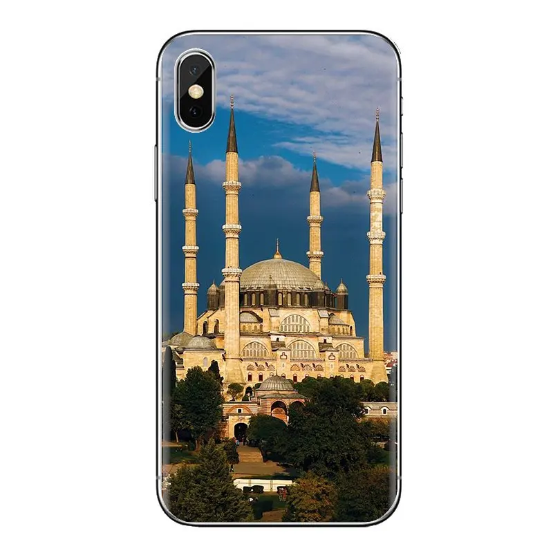 Мягкий силиконовый чехол для телефона с Пастельно-Ночной вид сцены турецкий