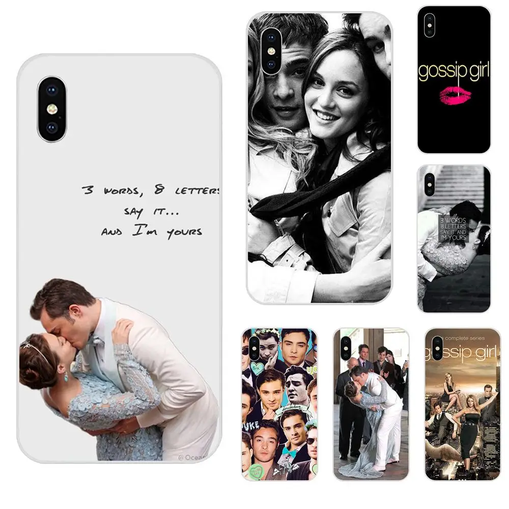 Мягкие чехлы из ТПУ для huawei P7 P8 P9 P10 P20 P30 Lite Mini Plus Pro Y9 Prime P Smart Z 2018 2019 Сплетница Блэр и