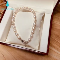pearl bracelet tricolor natural freshwater pearl charm elastic bangle women fine jewelry party anniversary weddinggift