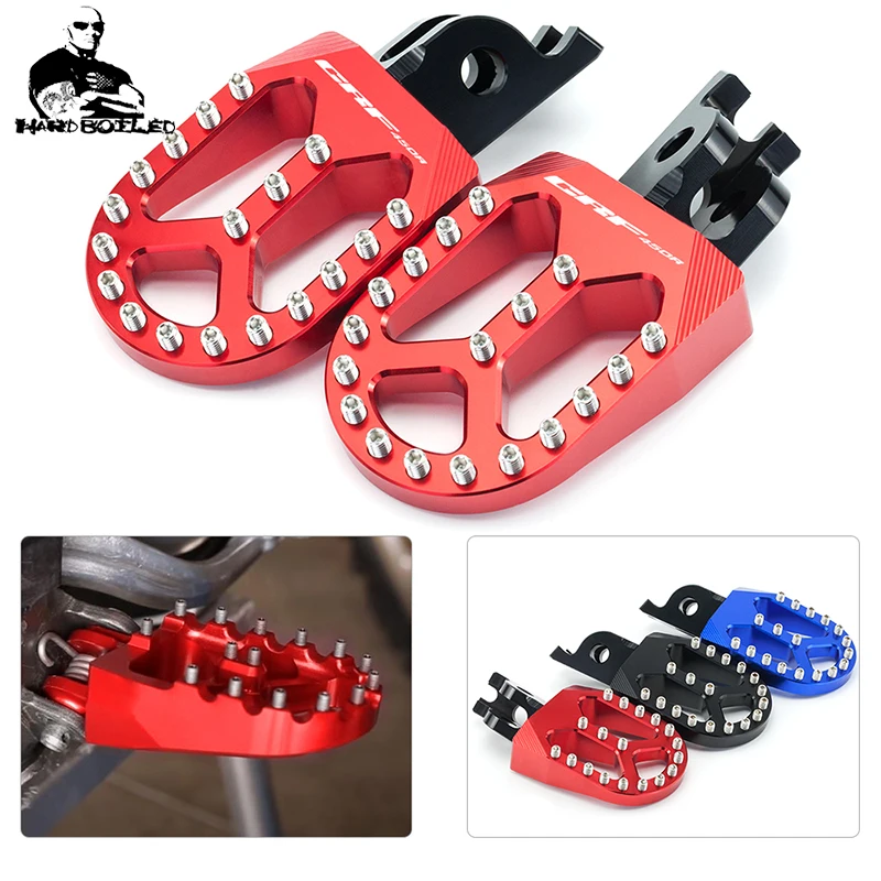 

Motorcycle Motorbike Footrests Footpegs Foot Rests Pegs Rear Pedals Set For Honda CB250R CB125R CRF250R CRF150R CRF450R CRF250RX