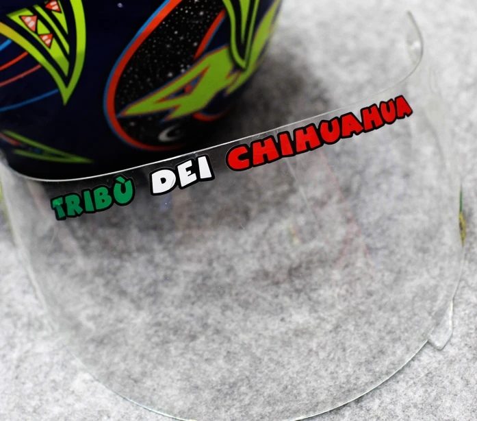 Автомобильный Стайлинг виниловая наклейка лента Италия TRIBU DEI Чихуахуа велосипед