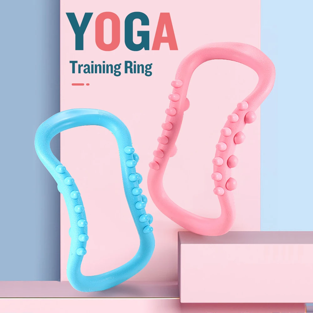 Массажное кольцо для йоги пилатеса бодибилдинга кинетическое инструмент