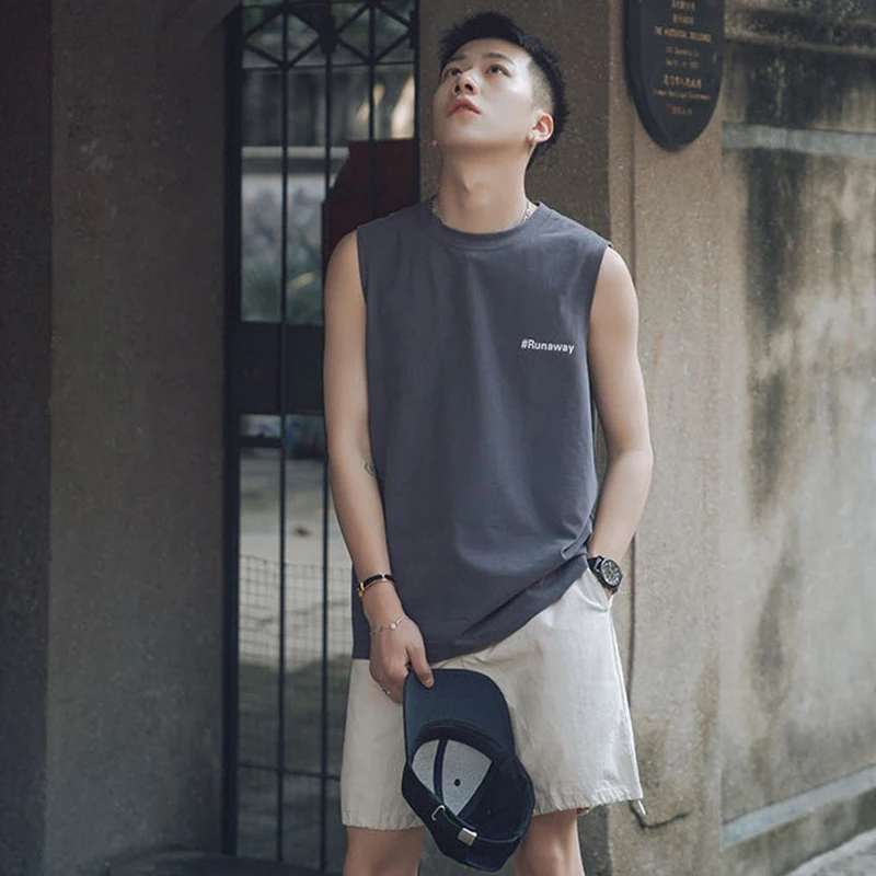 Обтягивающий нагрудный жилет для лесбиянок повседневный из хлопка обтягивающий