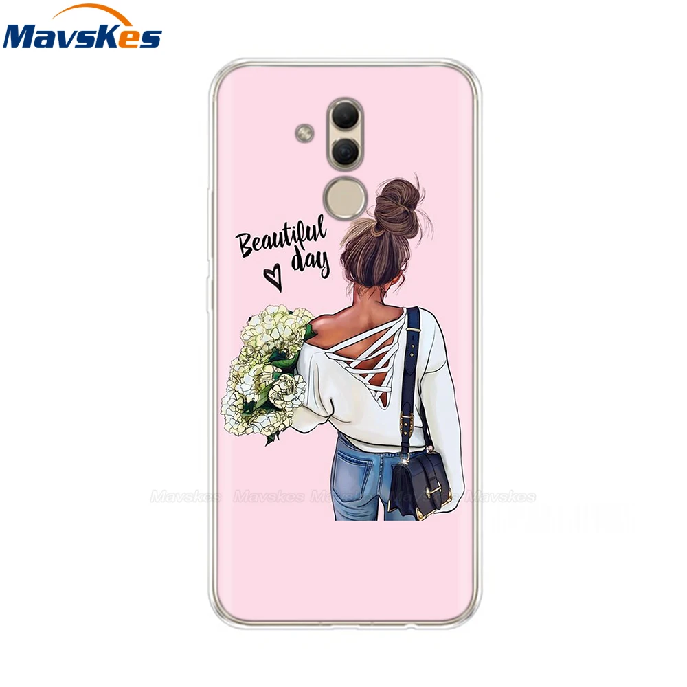 For Huawei Mate 20 Lite Case Huawei Mate20 Lite Case Soft Silicone Back Cover TPU Phone Cases For Huawei mate 20 Lite Coque Etui
