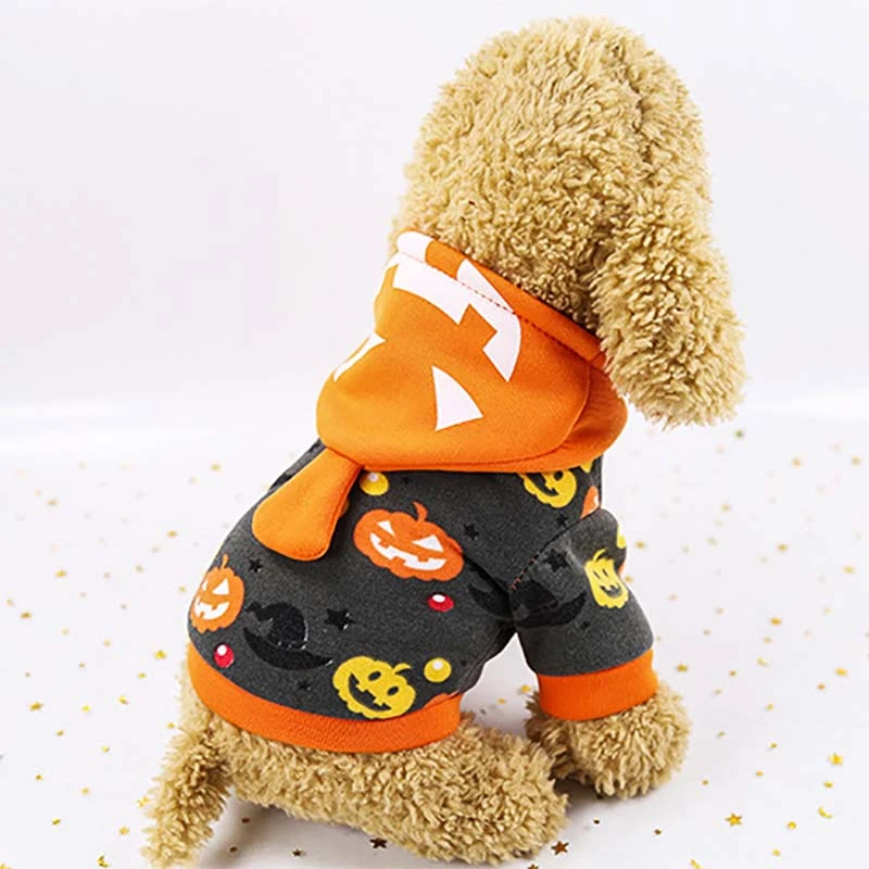 Тыквы для Хэллоуина костюмированных игр панель в форме французского бульдога