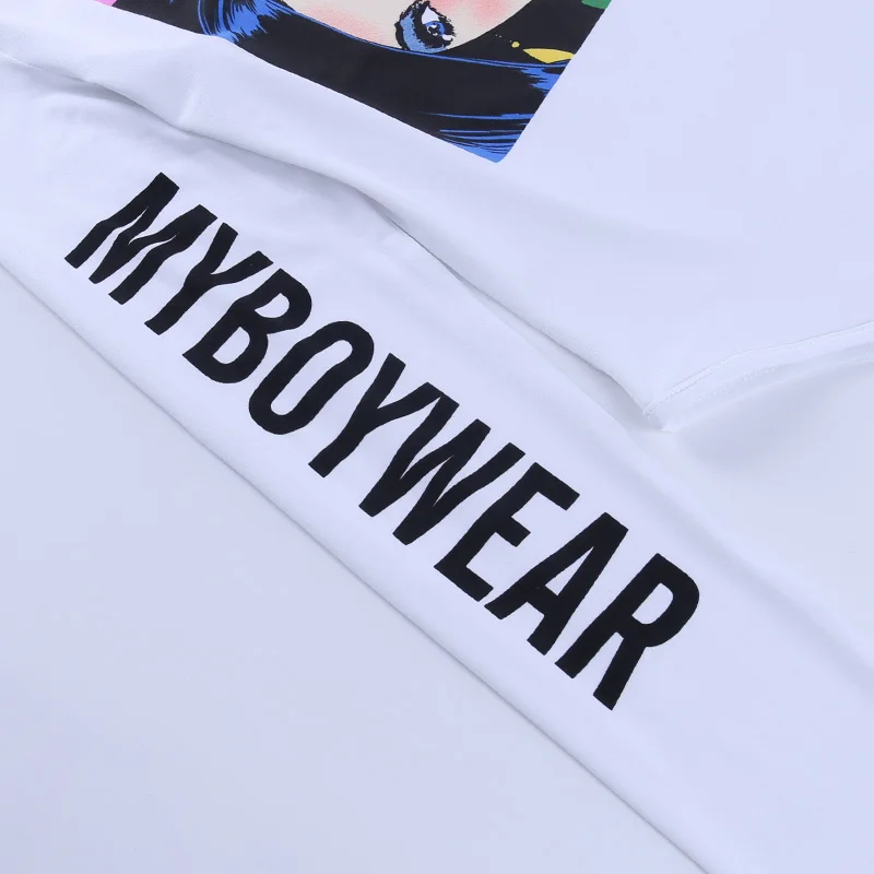 

LVINMW Sexy Turtleneck Long Sleeve Letter Figure Print Rompers Woman Slim Skinny Fashion Casual Bodysuits Hot Sale Outfits