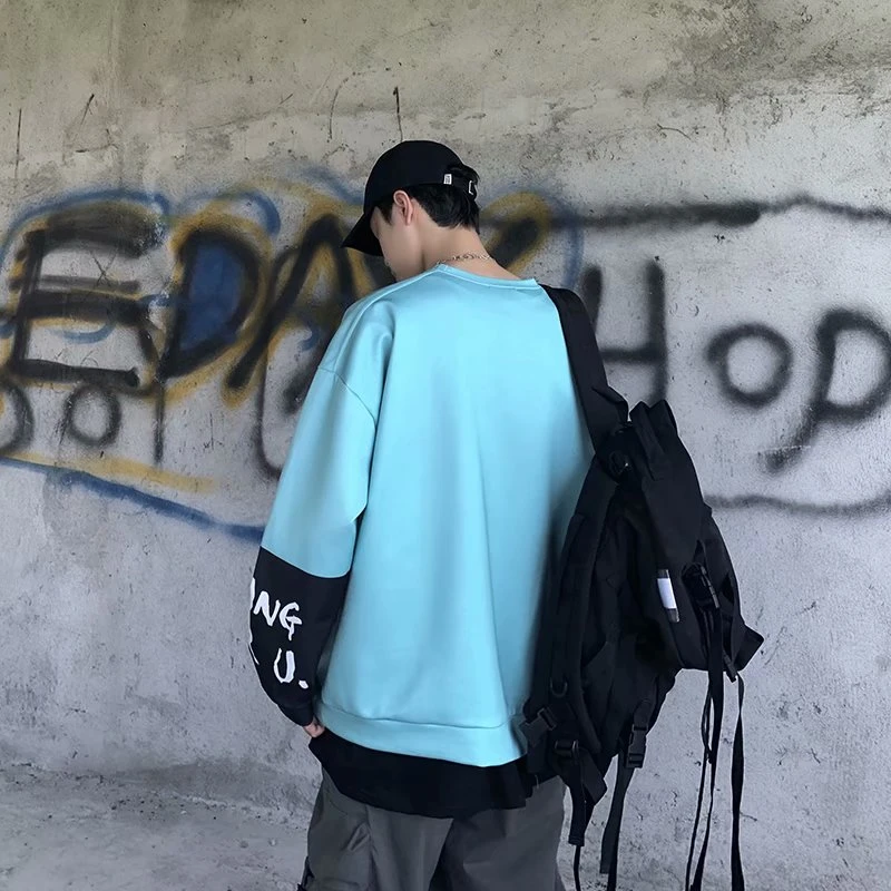 

ZAZOMDE Hip Hop Graffiti Print Sweatshirt 2020 Autumn Hoodies Men Casual Pullover Sweatshirt Streetwear men Fashion Harajuku