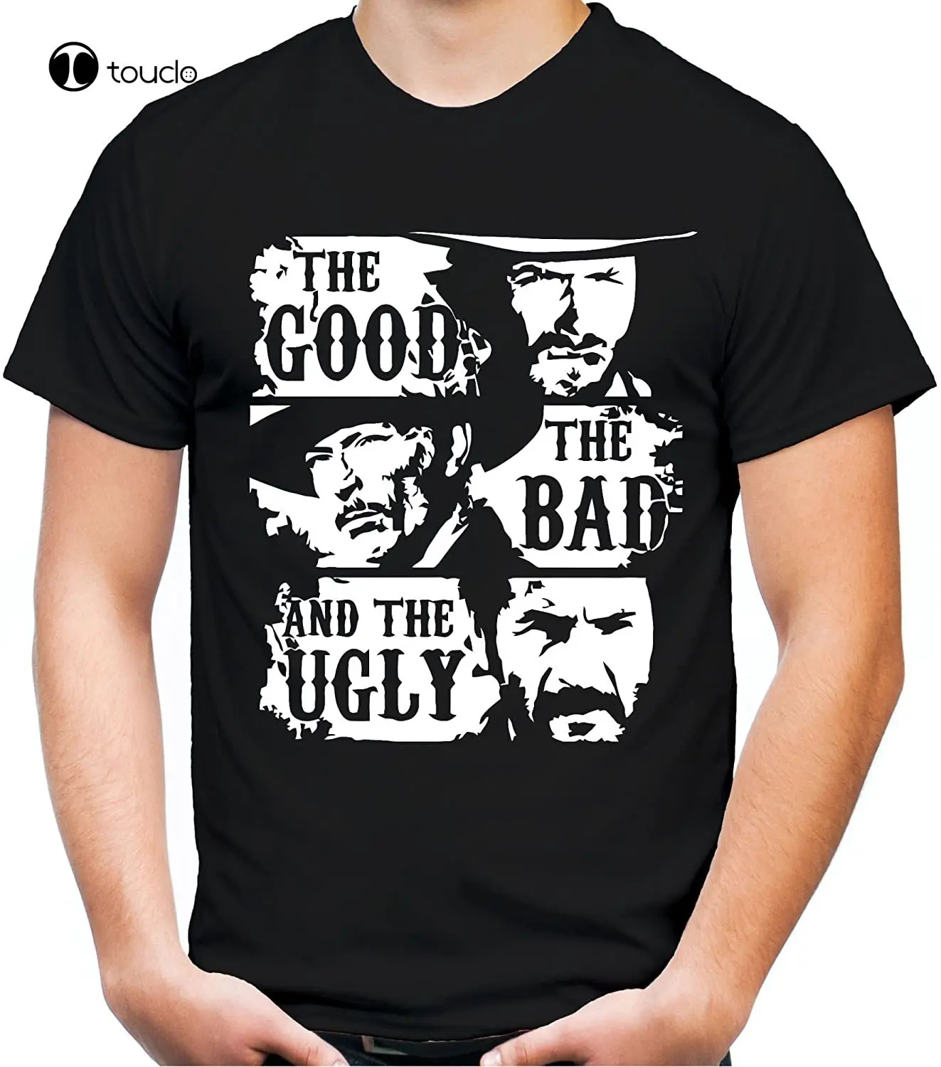 

The Good The Bad And The Ugly T-Shirt Clint Eastwood Cult Tee Shirt Custom Aldult Teen Unisex Digital Printing Tee Shirt Xs-5Xl