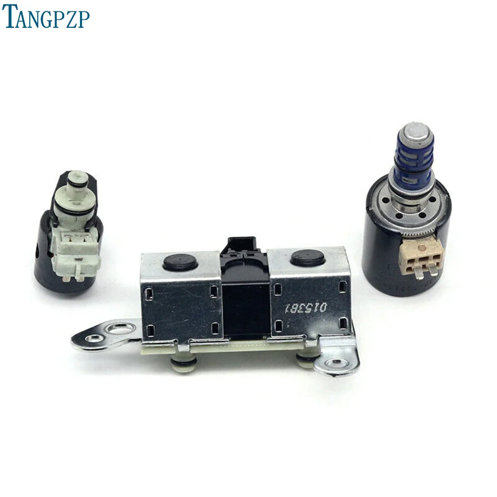 

3PCS OEM 4R70W 4R75W Transmission Solenoid kit Valve for Ford F150 Solenoid Set Shift / EPC / TCC 1998-2004 (99128)