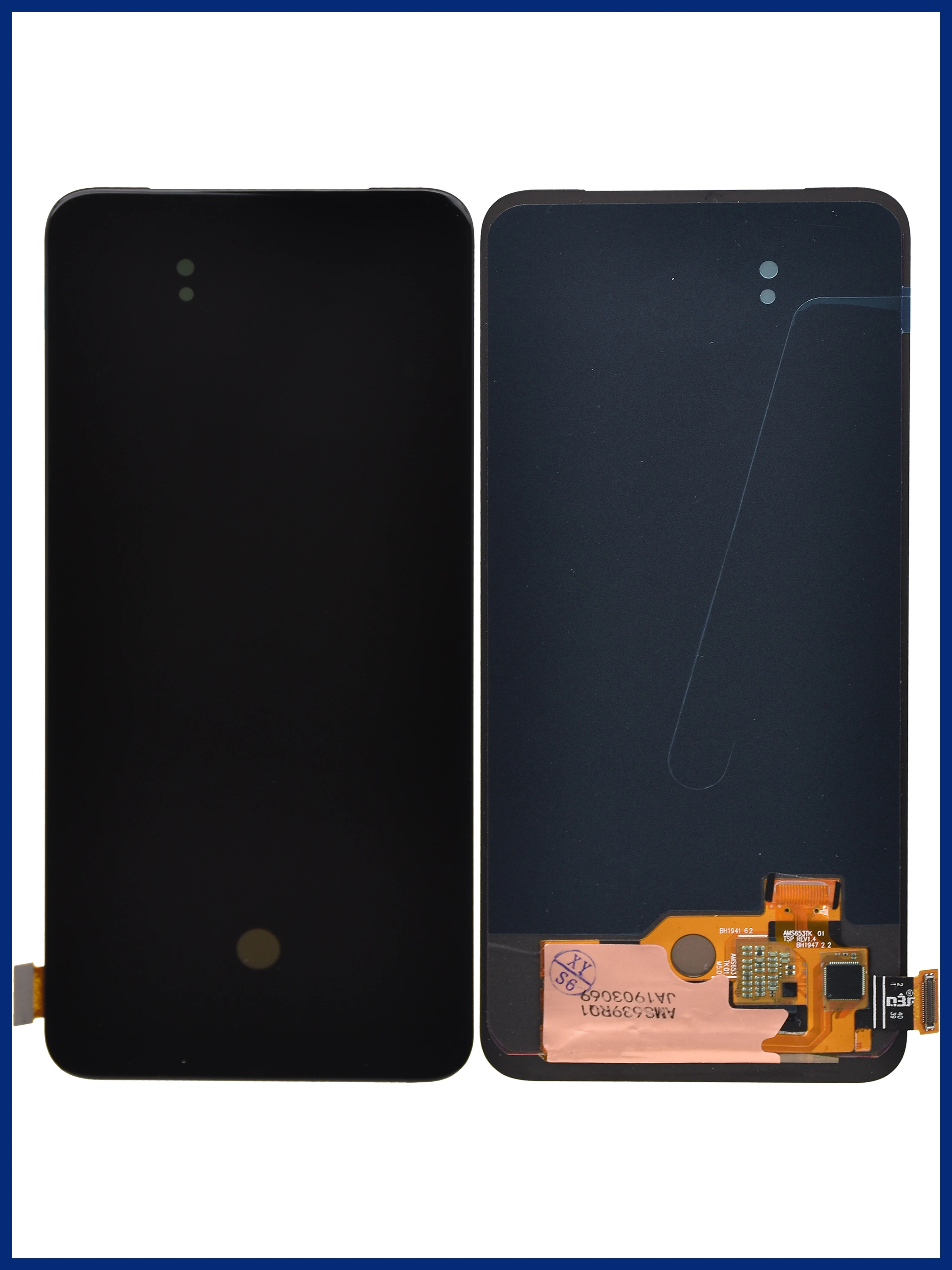 Pantalla LCD Amoled Original de 6,53 pulgadas, montaje de digitalizador t&aacute;ctil para Oppo Reno2 Z Realme X, reemplazo para oppo K3 Reno 2Z 2F-1