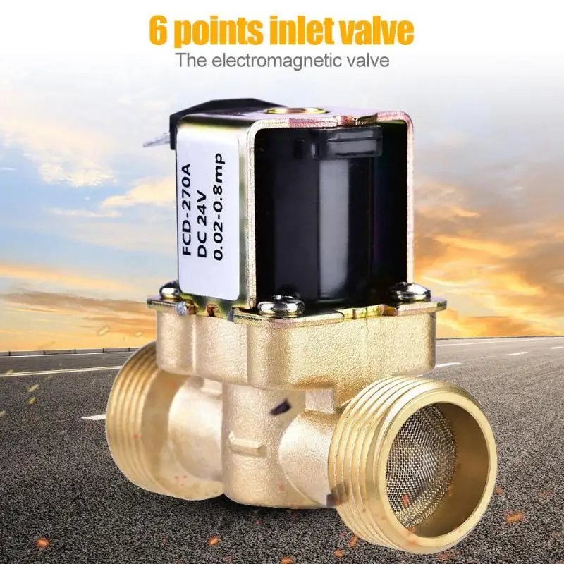 Магнитный электромагнитный клапан 12/24 в широкий диапазон применения практичный