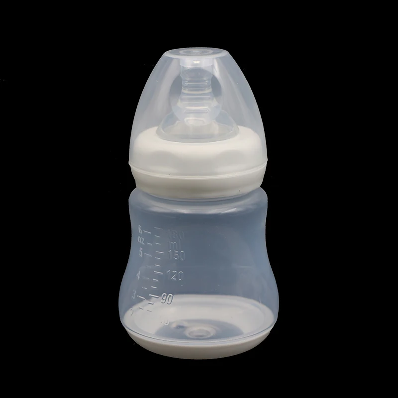 Manual Breast Pump Powerful With 180ml Feeding Milk Bottles BPA Free Infant Baby Nipple Suction Breasts Pumps Bottle Sucking | Мать и