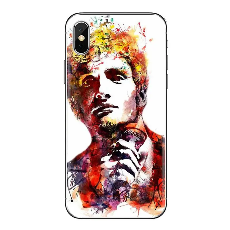 Transparent Soft Shell Case Layne Staley from Alice in Chains For Samsung Galaxy A3 A5 A7 A9 A8 Star A6 Plus 2018 2015 2016 2017 |