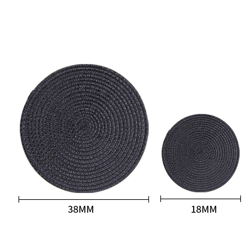 

1pc Round Woven Placemats PP Waterproof Dining Table Mat Non-Slip Napkin Disc Bowl Pads Drink Cup Coasters Kitchen Decoration