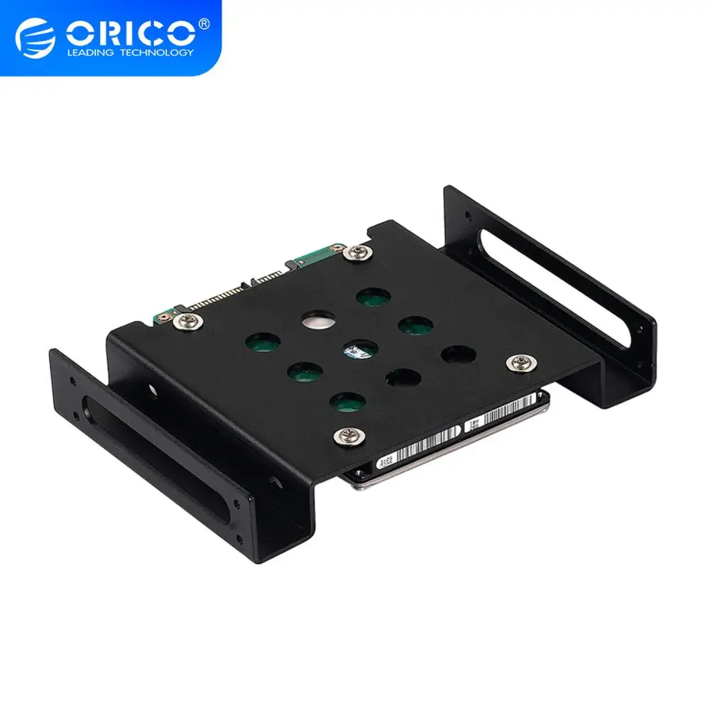 

ORICO 2.5'' or 3.5'' to 5.25" HDD Mounting Bracket Adapter Mounting Hard Drive Holder For PC Laptop Protect Hard Disk Bracket