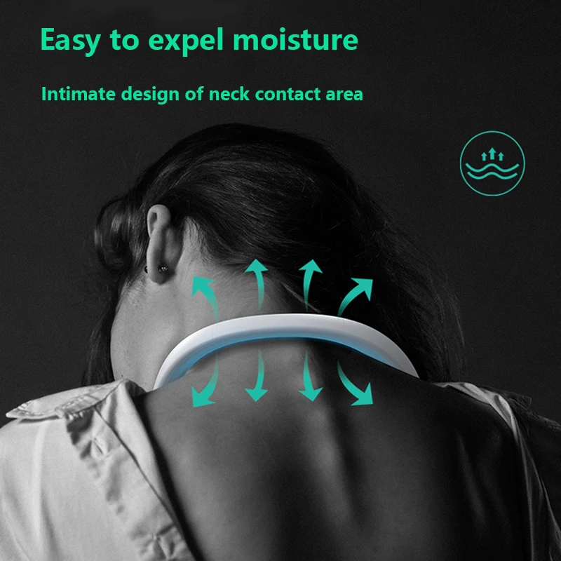 

Mini Bladeless Fan Neck Fan USB Rechargeable Fan Mute Sports Fans for Outdoor Portable Fan Air Cooler Air Conditioner