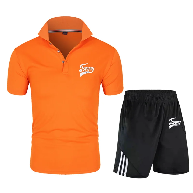 

2021 Summer Fashion Beach Shorts+POLO Shirt Sets I'm the Boss Funny Men T shirt Harajuku Tops Tshirt Streetwear Hip Hop T-shirt