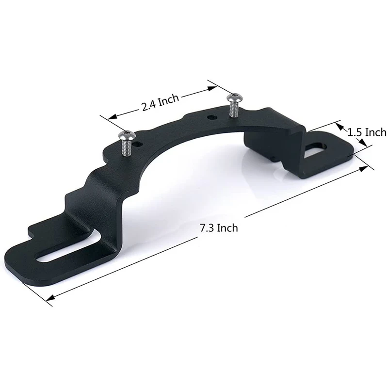 Рамка кронштейна для крепления противотуманных фар со светодиодной подсветкой 4