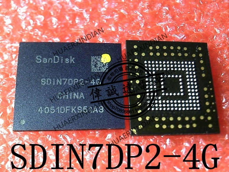 1 шт. новый оригинальный SDIN7DP2-4G SD1N7DP2-4G BGA 30 в наличии реальное изображение |