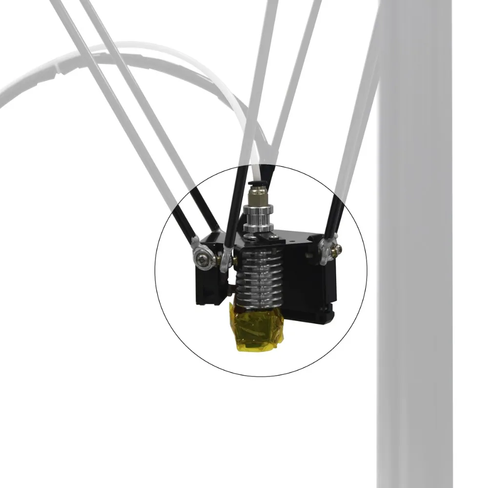 Детали для 3D-принтера V6 J-head Hotend дистанционный экструдер комплект охлаждающий вентилятор кронштейн блок термисторы сопло 0,4 мм 1,75 мм нити