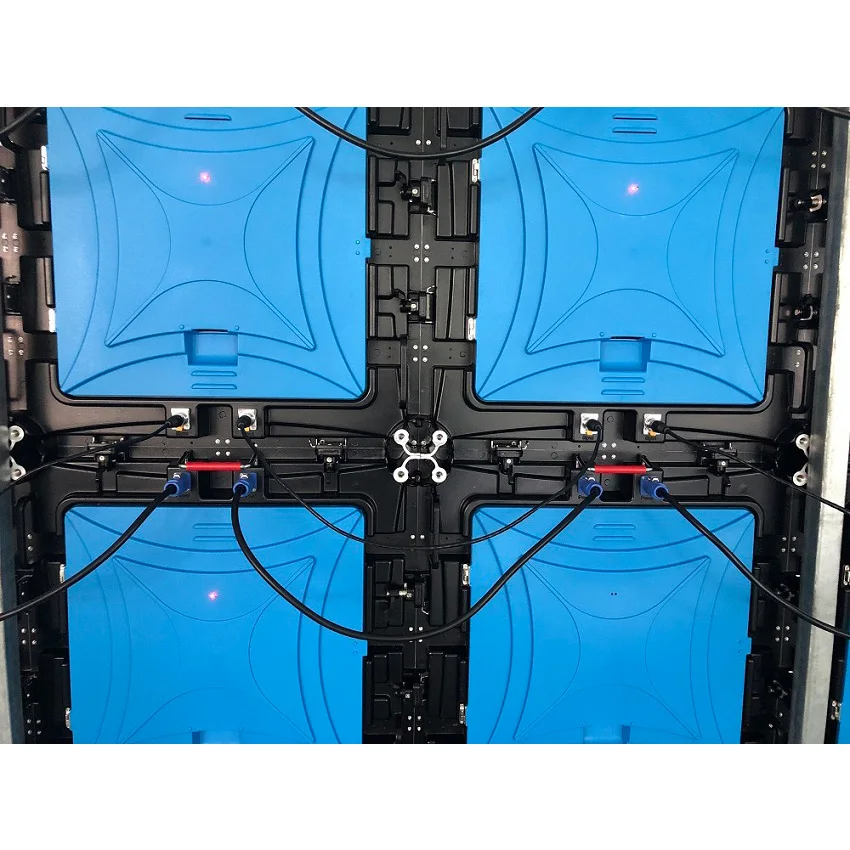 P4 Outdoor waterproof full color 512mm*512mm die casting aluminium cabinet led video wall SMD rental stage LED display panel |