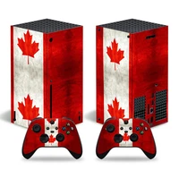 country flag style skin sticker decal cover for xbox series x console and 2 controllers xbox series x skin sticker vinyl