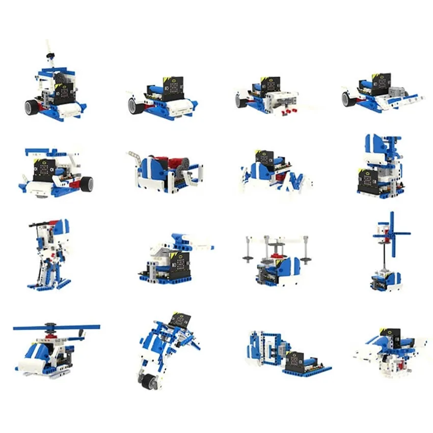 

Microbit Programmable Building Block Intelligent Robot Kit Python Graphical Assembly Robot Building Block Rc Car