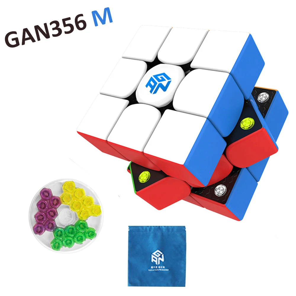 GAN356 M 3x3x3 Магнитный Профессиональный gans Gan speed Air S V2 3x3 головоломка магический куб