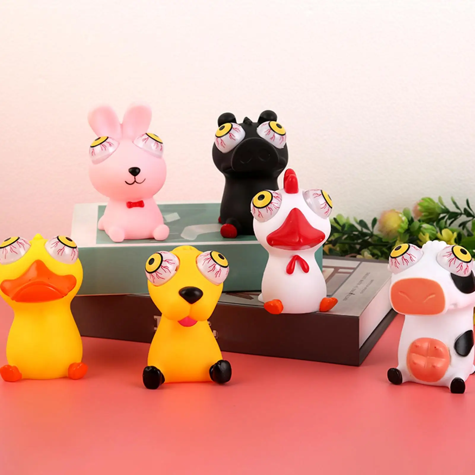 

Eye Popping Doll Anxiety Reduction Stress Relief Squeeze Decompression Toy Gift