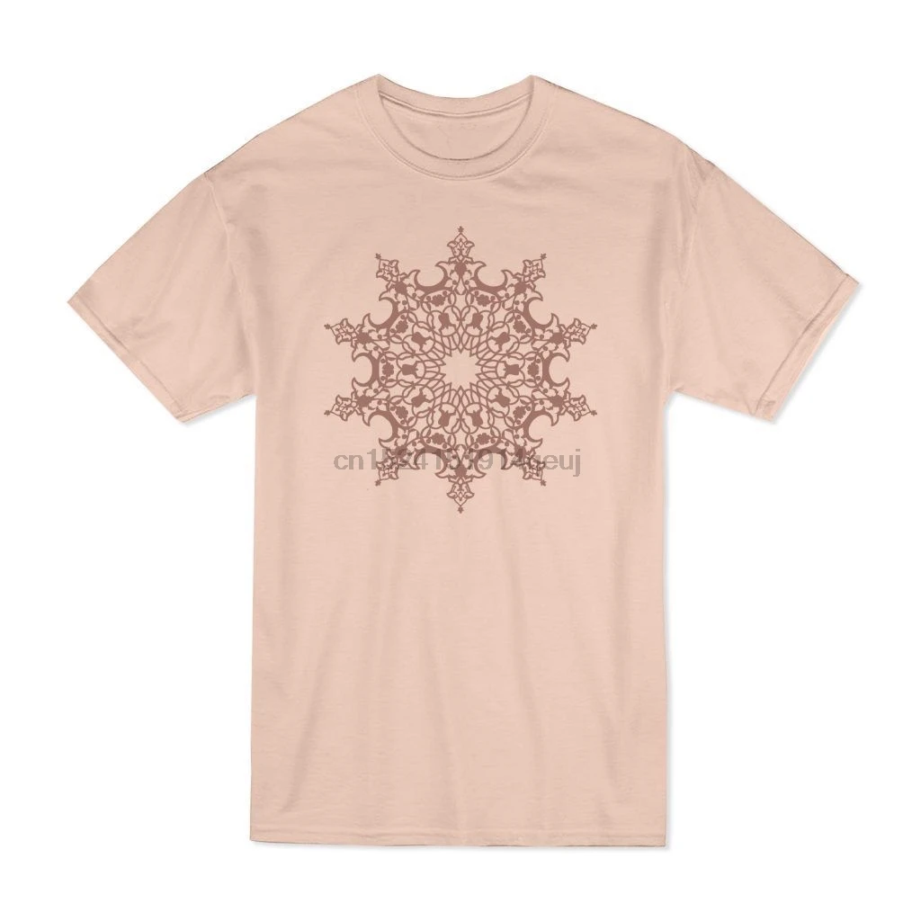 Хлопковая футболка премиум класса с геометрическим дизайном|Мужские футболки| |