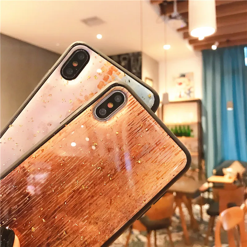 

Luxury MARBLE Platinum Epoxy TPU phone case for iphone 11 pro max 6 6s 7 8 plus Glitter cover for iphone X XS MAX XR XS FUNDA