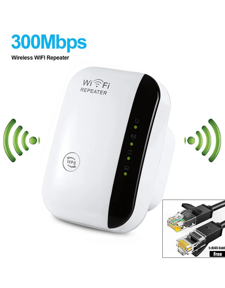 Беспроводной Wi fi ретранслятор 300 Мбит/с усилитель сигнала дальнего