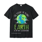 Забавная Летняя мужская футболка с принтом на день образования земли, 2021