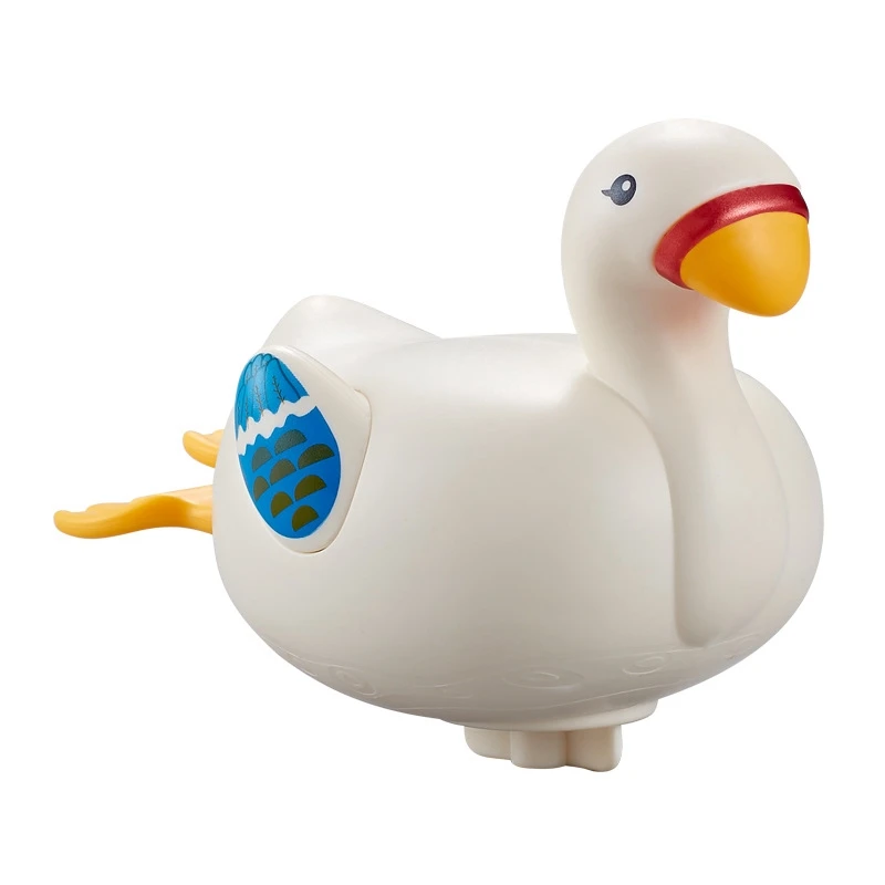 

Baby Cartoon Bath Toys Clockwork Swimming Pool White Cute Goose Tortoise Classic Water Toy Infant Kids Beach Bathtub Toy