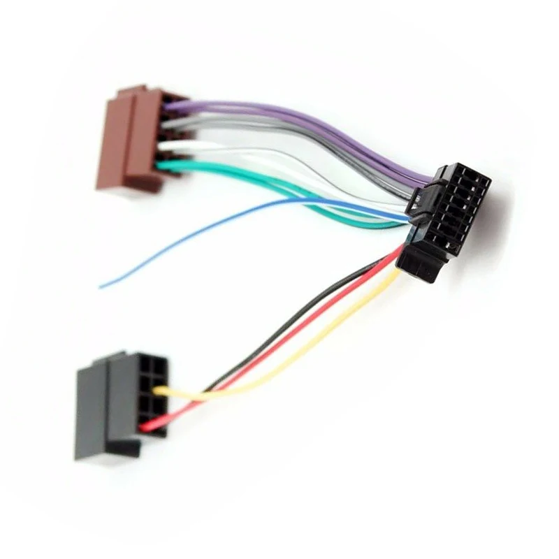 Автомобиль Радио Стерео 16 pin Iso жгут проводов для Sony MEX-N4050BT MEX-N5050BT WX-GT90BT WX-GT80UI MEX-BT3150U
