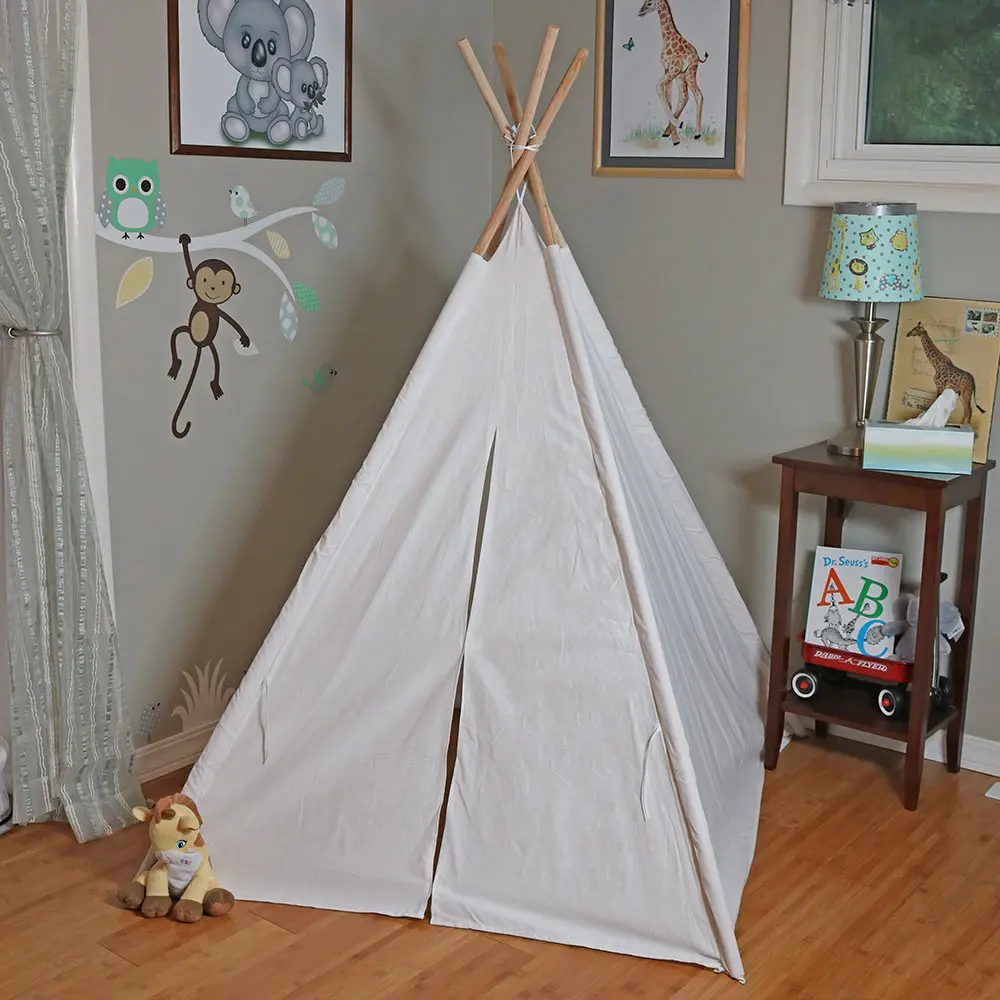 160 см большая палатка-вигвам Tipi треугольная палатка для детей игровой домик