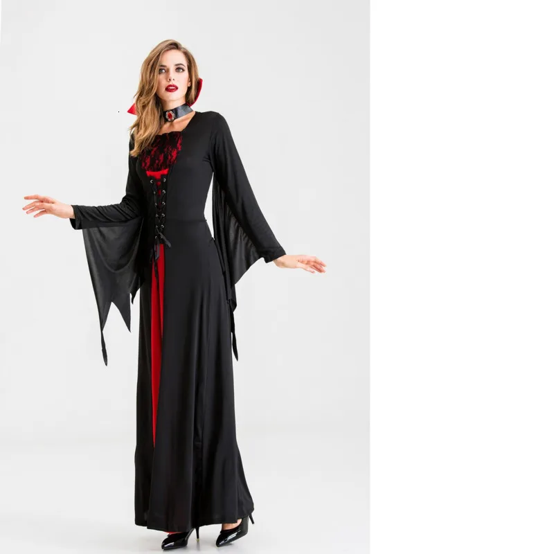 JIEZuoFang Хэллоуин косплей карнавальные вечерние платья вампира костюм на для