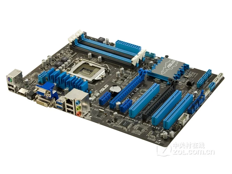 ASUS P8H77-V LE оригинальная материнская плата для intel LGA 1155 DDR3 для i3 i5 i7 cpu 32GB USB2.0 USB3.0 Z77 б/у материнская плата в продаже