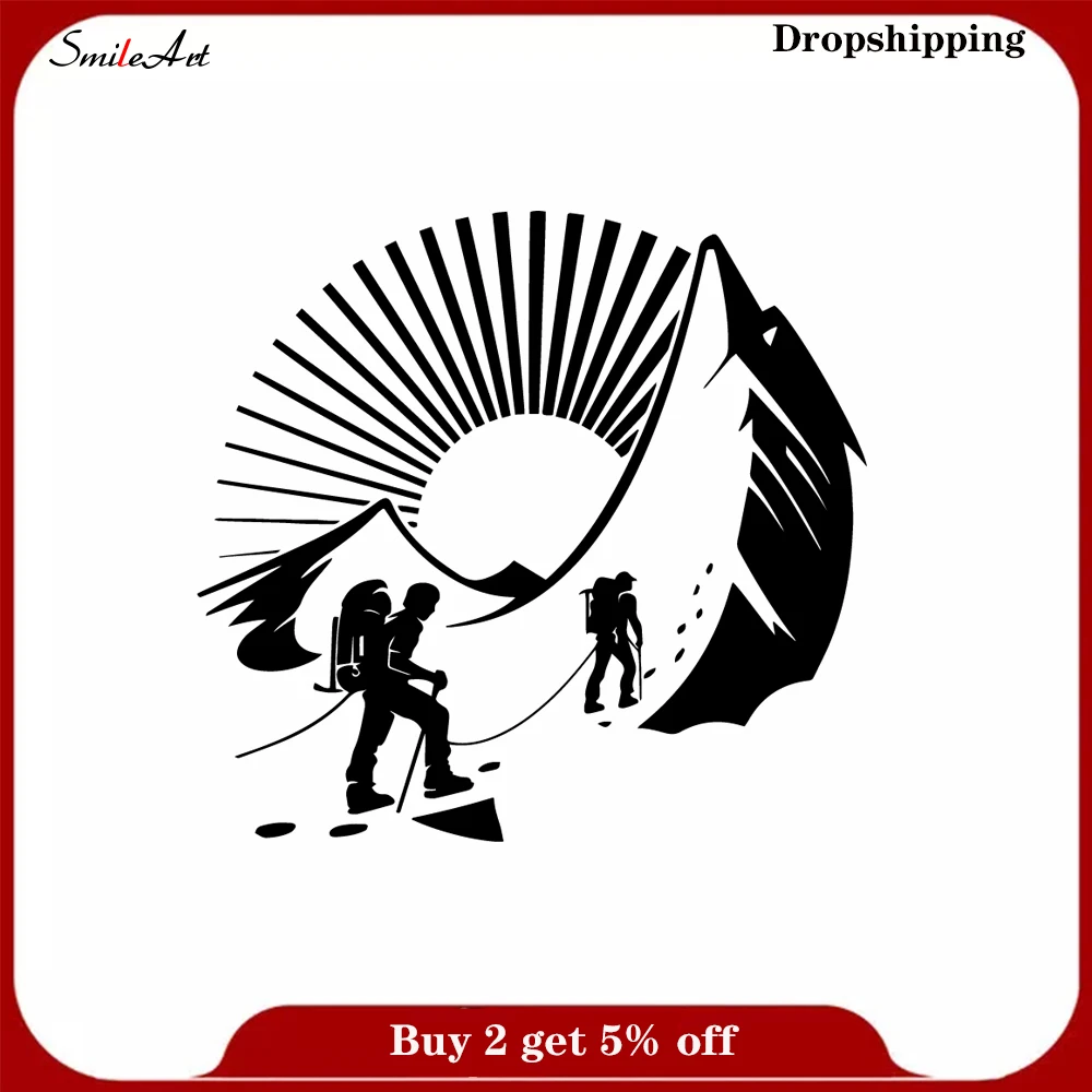 Бесплатная доставка наклейки на стену в виде гор персонализированные креативные