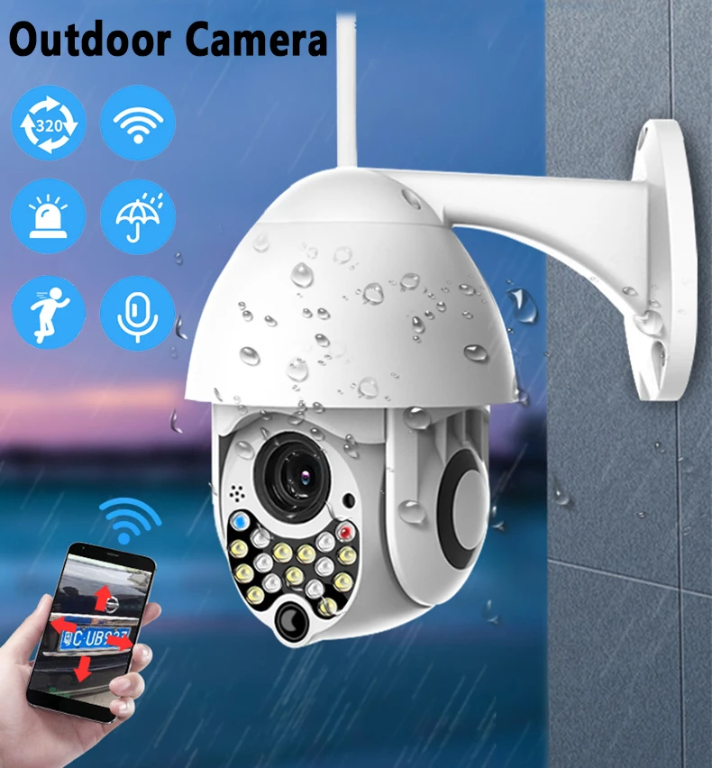 Новая беспроводная Wifi ip-камера 1080 P уличная камера открытая высокоскоростная