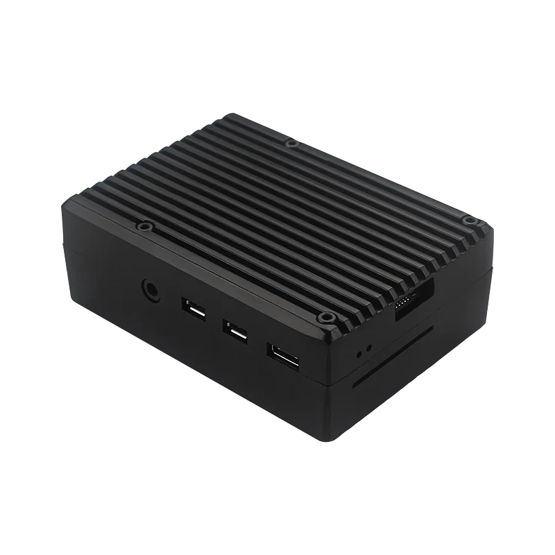 Чехол из алюминиевого сплава для Raspberry Pi 4 черный корпус металлический Пассивный