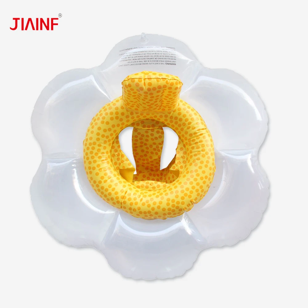 

Baby Flower Buoy Inflatable Floating Ring Rollover Prevention Inflatable Circle Swimming Seat Pool Accessories