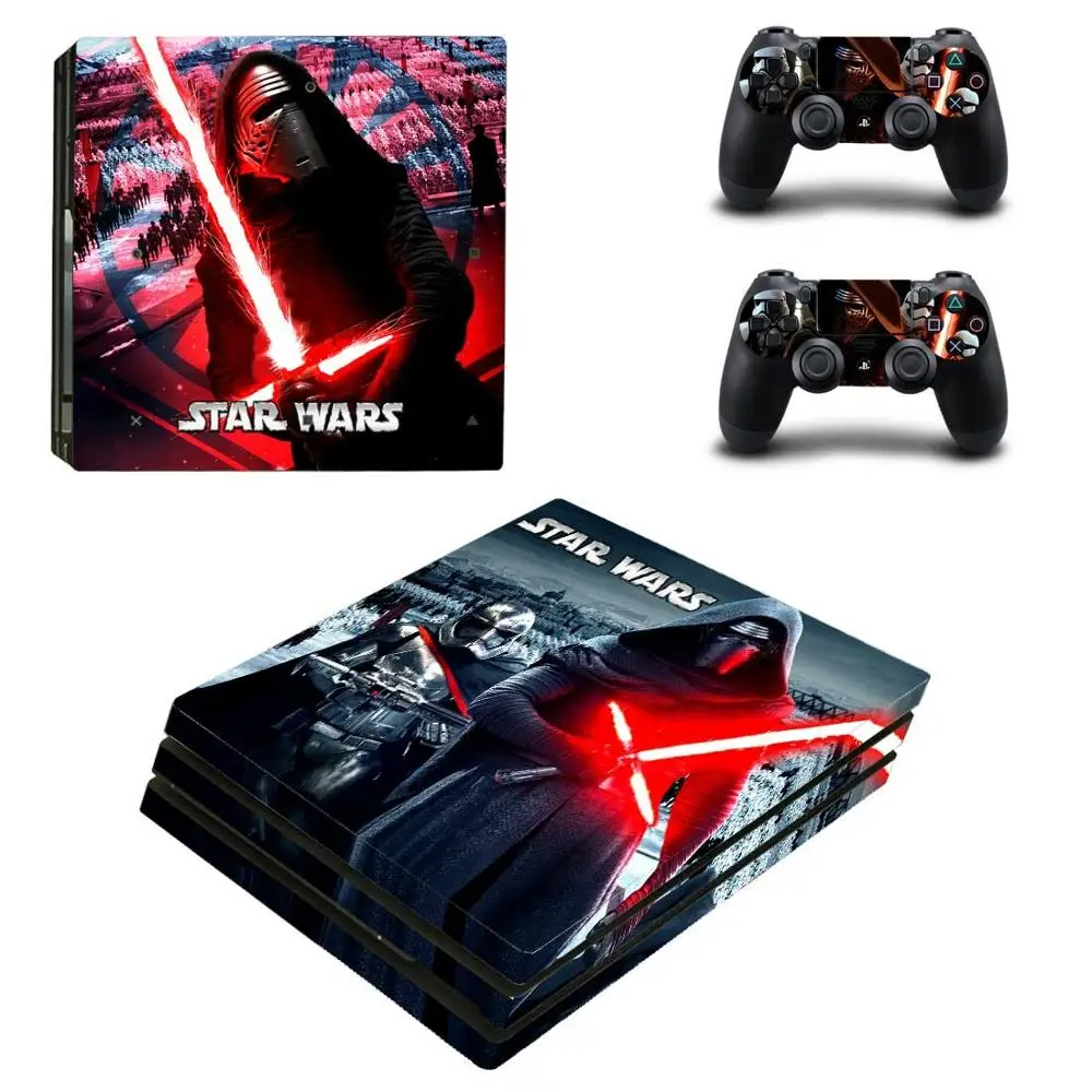 Star Wars: The Force Awakens PS4 Pro наклейка s PS 4 Play station виниловые наклейки для игровой консоли