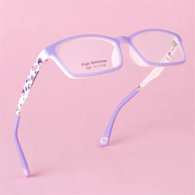 Детские очки легкие с гибкой оправой детские по рецепту для мальчиков и девочек