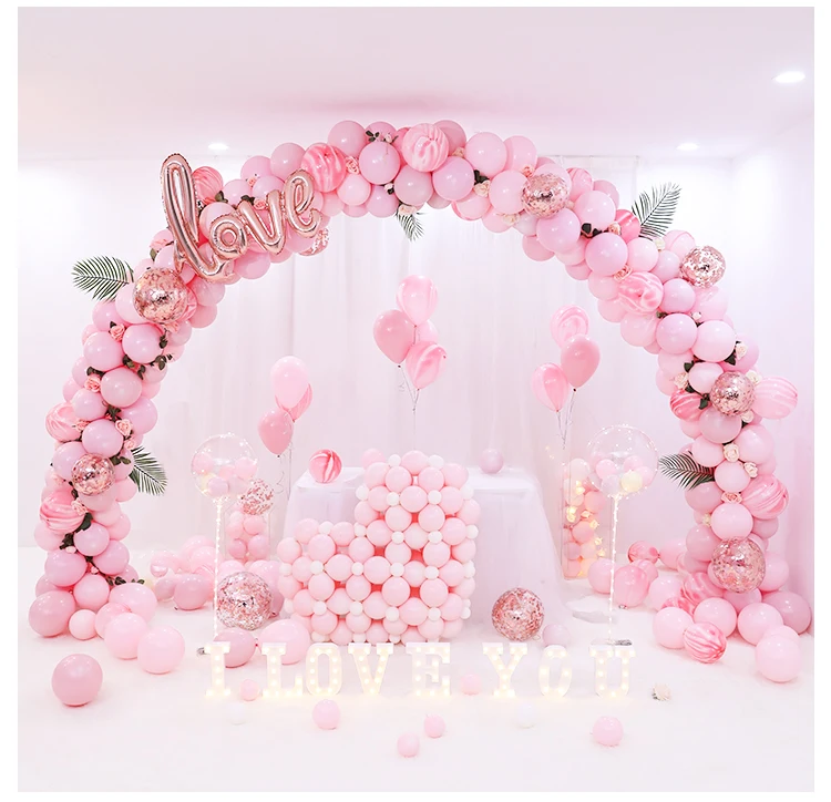 Свадебные Воздушные шары украшения арки Свадьба открытие День рождения