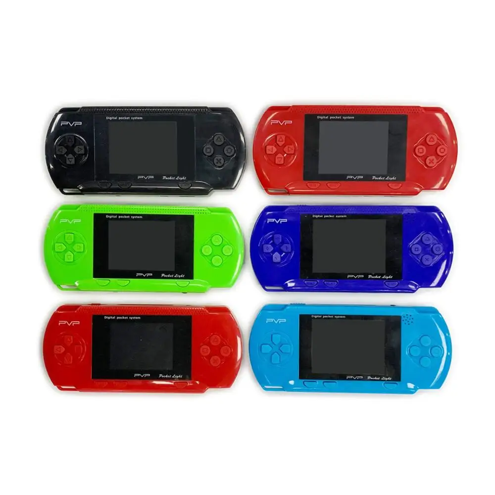 Портативный 2 7 дюймовый 8Bit Ретро PVP3000 портативный видеоплеер семейный ТВ выход