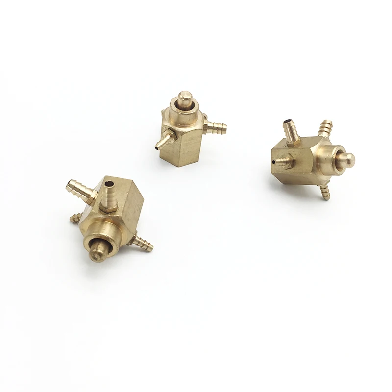 

4 Holes foot valve Circular Pedal Switch Valve 4 holes foot control switch valve 5PCS for dental clinic